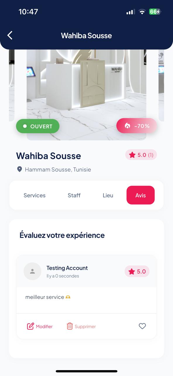 GlamiFy | Application Réservation en Ligne pour Salons de Beauté